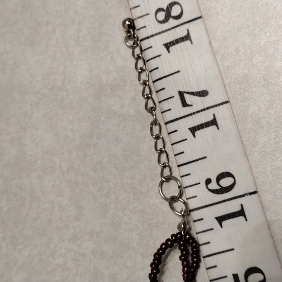 Beautiful triple strands of shell's and beads necklace. - Picture 4 of 4